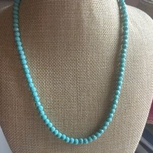 Turquoise Beaded Necklace